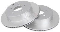 2X Bremsscheibe A.B.S. 17698 FüR Infiniti Nissan FX Q70 Z50 Murano Q60 Z51 Q50 2