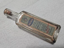 Heekins Vintage Vanilla Extract Paper Label Bottle Cincinnati, OH Ohio Deer Head