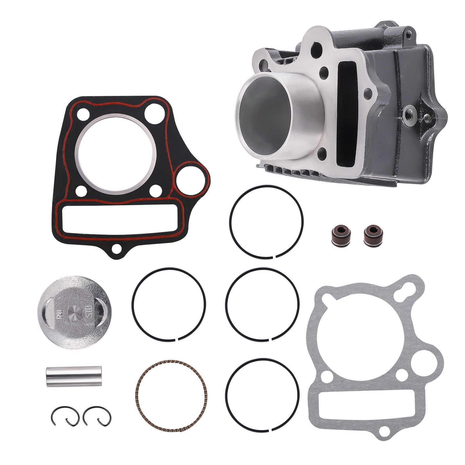 Cylinder Piston Rings & Gasket Kit For HONDA CRF70 CT70 TRX70 XR70 S65