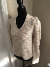 UNIVERSAL THREAD FEMININE SHOULDER ACCENT SWEATER-SIZE S