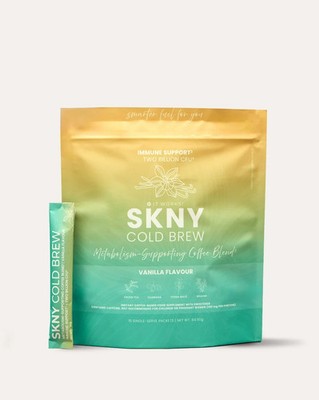 it works SKNY Cold Brew Eiskaffee Stoffwechsel 2 Pakete mit 15 Portionen