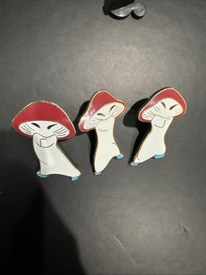 Disney Pin Dancing Mushrooms Fantasia DLR 45th Anniversary Parade of Stars #2085
