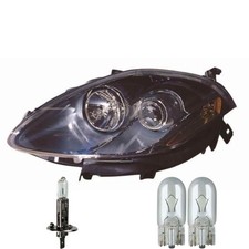 Halogen Scheinwerfer Frontscheinwerfer links H1 für Fiat Bravo II inkl. Lampen