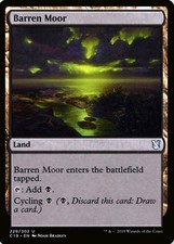 X 1 Barren Moor NM-M C19 229 MTG Magic The Gathering