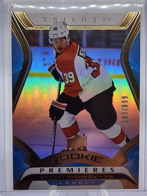 2024-25 Trilogy Matvei Michkov Level 1 Rookie Premieres /999 Philadelphia Flyers