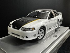 2004 Ford Saleen Mustang S281 White Ertl American Muscle Elite 1/18 HTF