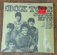 Alex Chilton BOX TOPS SUPER HITS BELL 6025 VG+ "THE LETTER" EARLY ROCK SHRINK