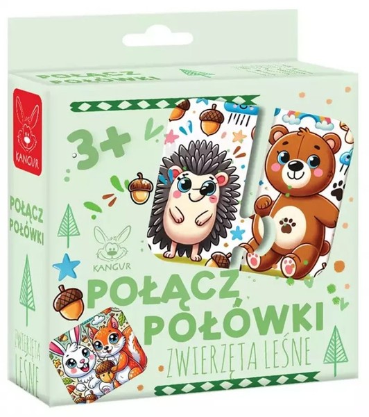 PołąCz PołóWki. LeśNe ZwierzęTa - Kangur-image