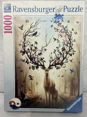 RAVENSBURGER 1000 TEILE PUZZLE ''MAGISCHER HIRSCH''