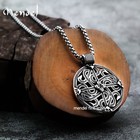 MENDEL Womens Norse Viking Protection Symbol Pendant Necklace Jewelry For Women
