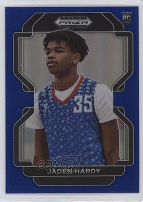 2022-23 Panini Prizm Draft Picks Blue 61/199 Jaden Hardy #82 Rookie RC 0u66