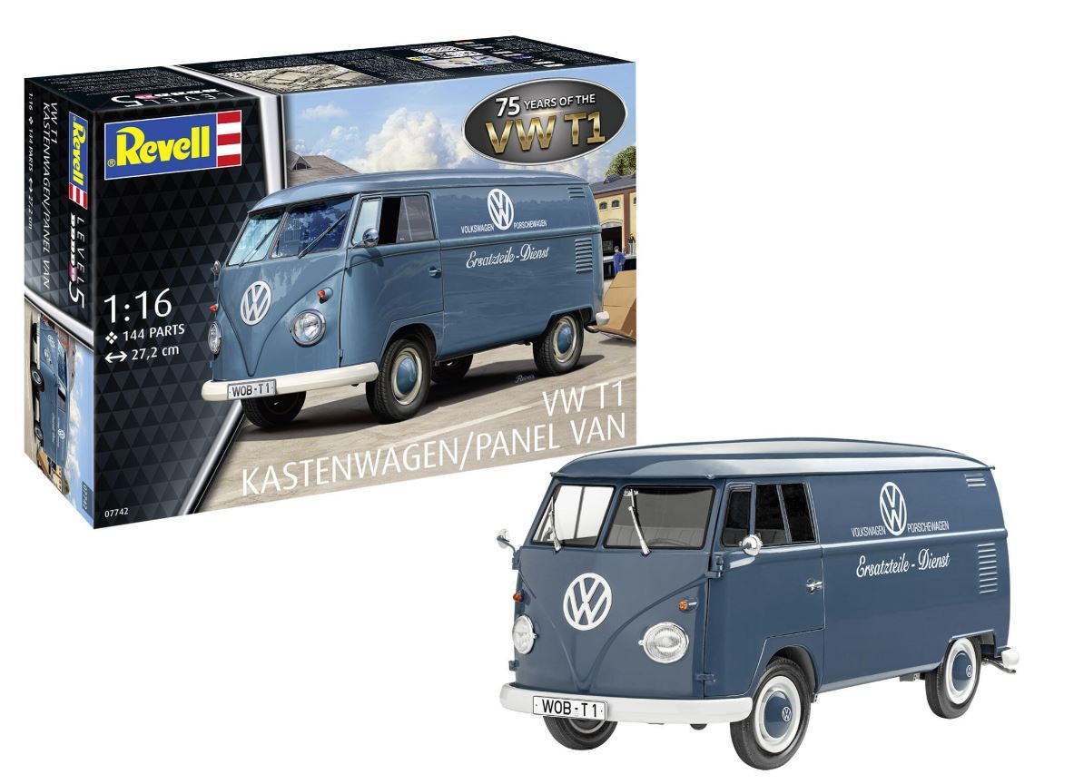 Volkswagen Type 1 Panel Van Revell maquette voiture miniature 1/24 à construire