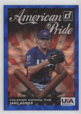 2019 Panini Donruss American Pride Blue /249 Jake Agnos #AP12 6t7