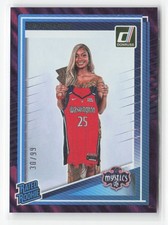 2025 Donruss WNBA #94 Kiki Iriafen Purple Lava #/99