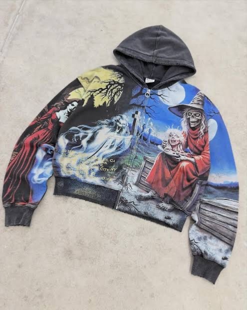 Vale Forever- Ether zip-up hoodie (Black) (Size Small) | eBay
