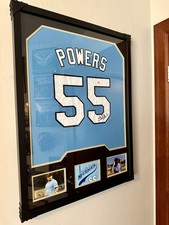 Danny McBride Signed & Framed Kenny Powers Myrtle Beach Mermen Jersey PSA