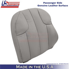 1999-2001 For Jeep Grand Cherokee Genuine Leather Passenger Top Seat Cover Taupe