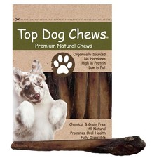 Top Dog Chews - Extra Thick 12 Inch Bully Sticks for Dogs, 5 Pack. 100 Natura...