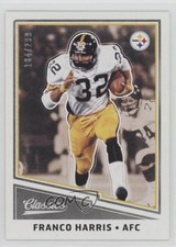 2017 Panini Classics Legends Red Back /299 Franco Harris #159 HOF ms9
