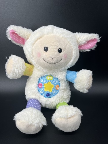 VTech Storytime Rhymes Sheep Lamb Light Up Interactive Plush Soft Toy Tested