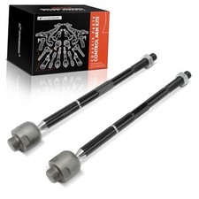 2 x Front Inner Tie Rod Ends, Compatible with Chevrolet Silverado 1500,