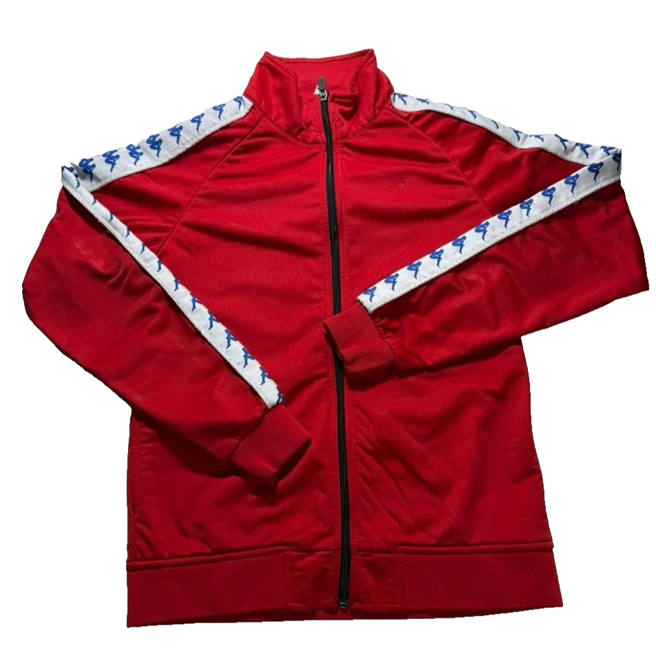 Kappa Authentic sportswear Jacket | Red/White/Blue | SIZE M - Image 2 of 4