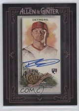 2022 Topps Allen & Ginter Framed Mini Black Frame 15/23 Reid Detmers Auto 08jk