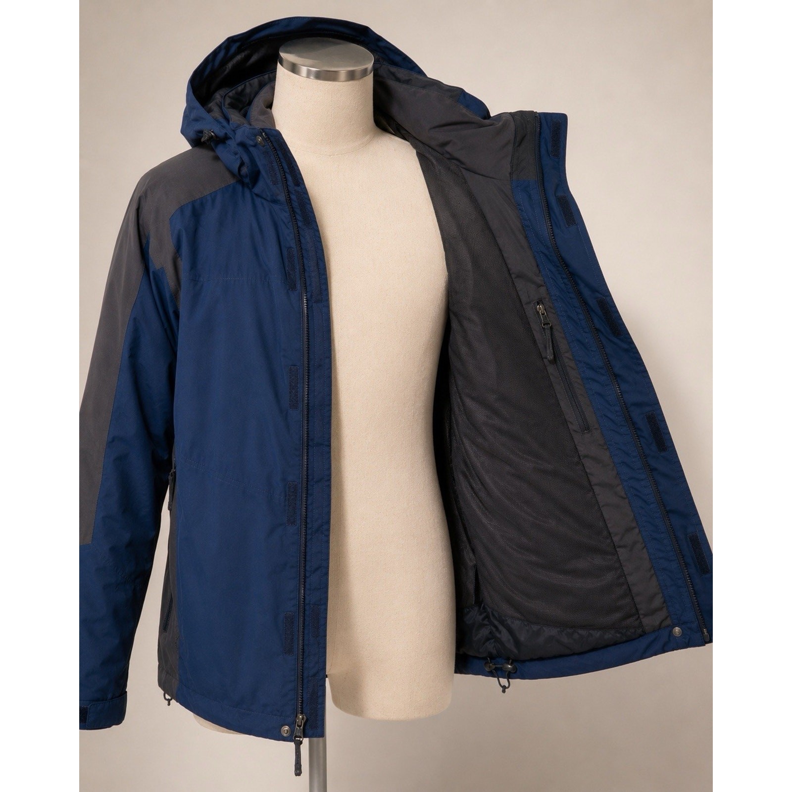 The North Face Carto Triclimate Men’s Jacket Medium Navy HyVent image 3