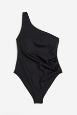 H&M LIGHT SHAPE ONE-SHOULDER SWIMSUIT XS