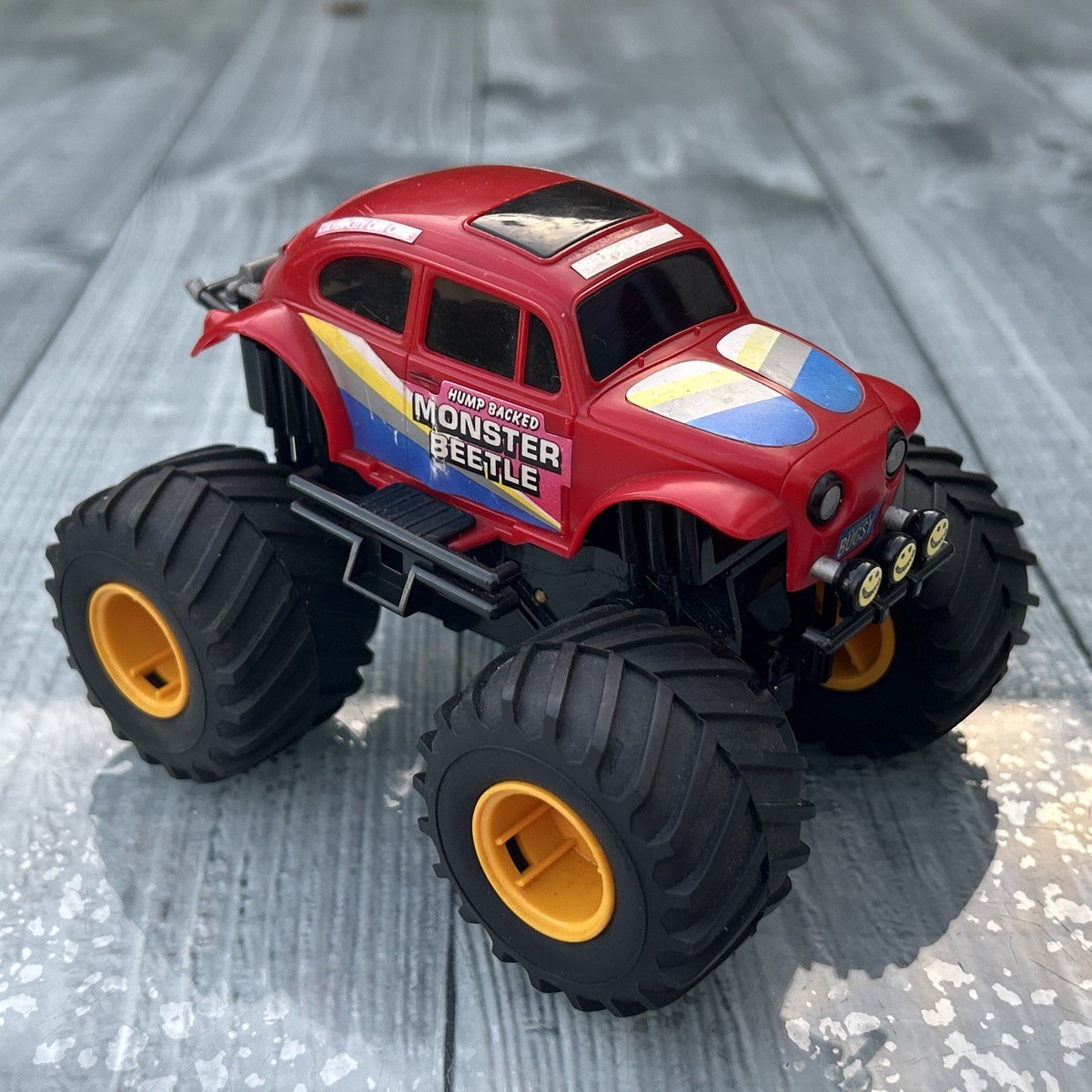 TAMIYA MONSTER BEETLE JUNIOR WILD MINI 4WD SERIES 1:32 INTACT WITH 