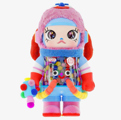 ミュージシャン MEGA SPACE MOLLY 1000% Jon Burgerman POP MART MEGA SPACE MOLLY 1000% and 400% Jon Burgerman Figure PVC