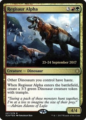 Regisaur Alpha -Foil Light Play MTG Promos: Prerelease Cards