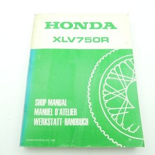 Manuale officina originale Honda XLV 750 R manuale riparazione manual C6046
