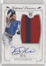 2015 Panini National Treasures 89/99 Kevin Plawecki #186 Auto 5w7