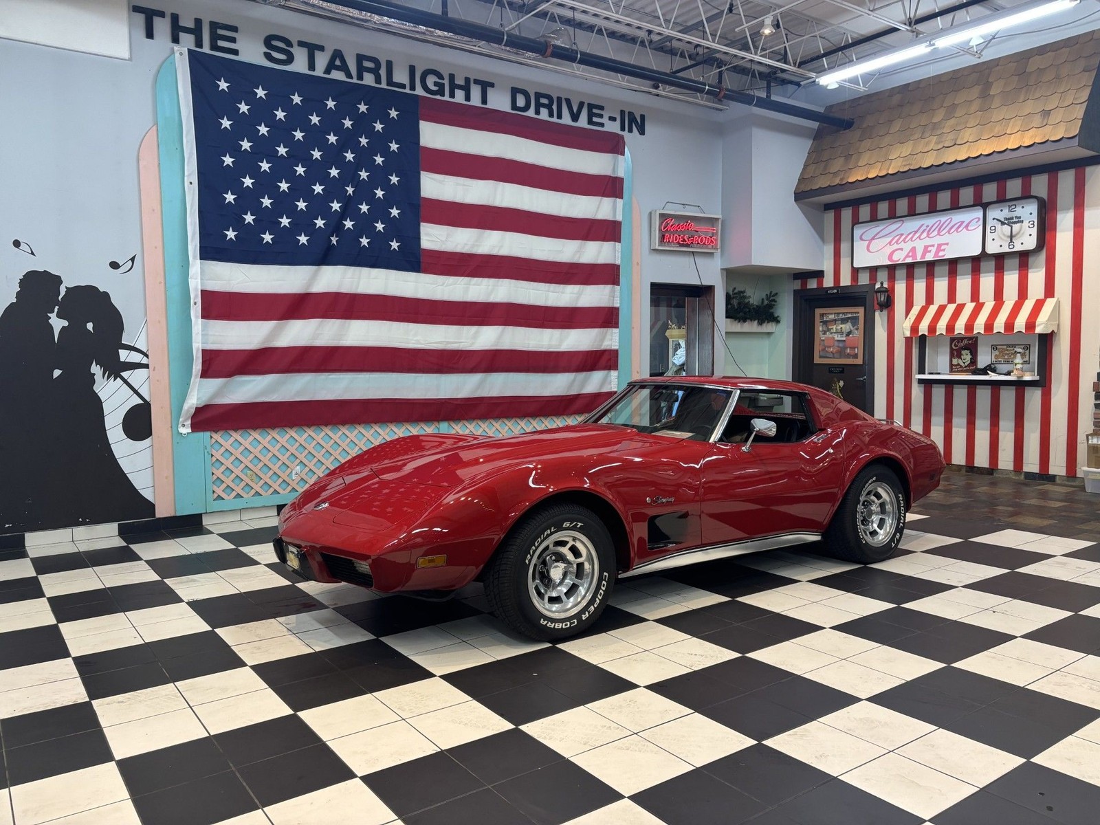 1973 Red Chevrolet Corvette   | C3 Corvette Photo 3