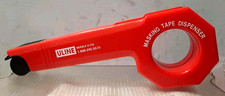Uline H-726 3" Core Red Masking Tape Gun Dispenser Industrial Side Loader