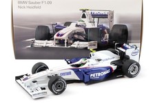 1:18 Minichamps BMW F1.09 Nick Heidfeld Formula 1 Petronas #3 Dealer Version