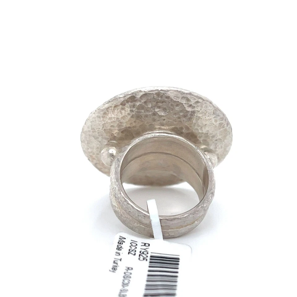 Gurhan Moon Beam Diamonds Sterling & 24k Gold Accent Round Top Ring - Size 6 - Image 4 of 4