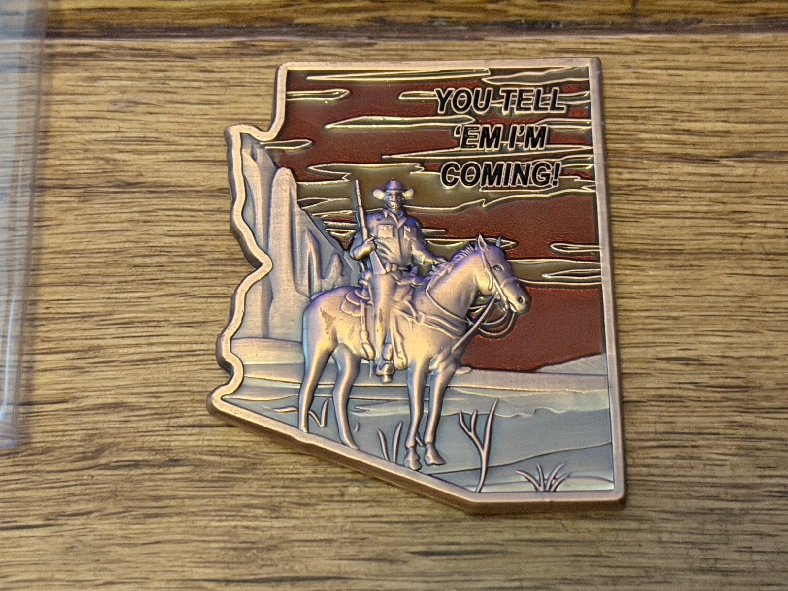 American Sheriff Mark Lamb Challenge Coin US Senate Arizona Rare