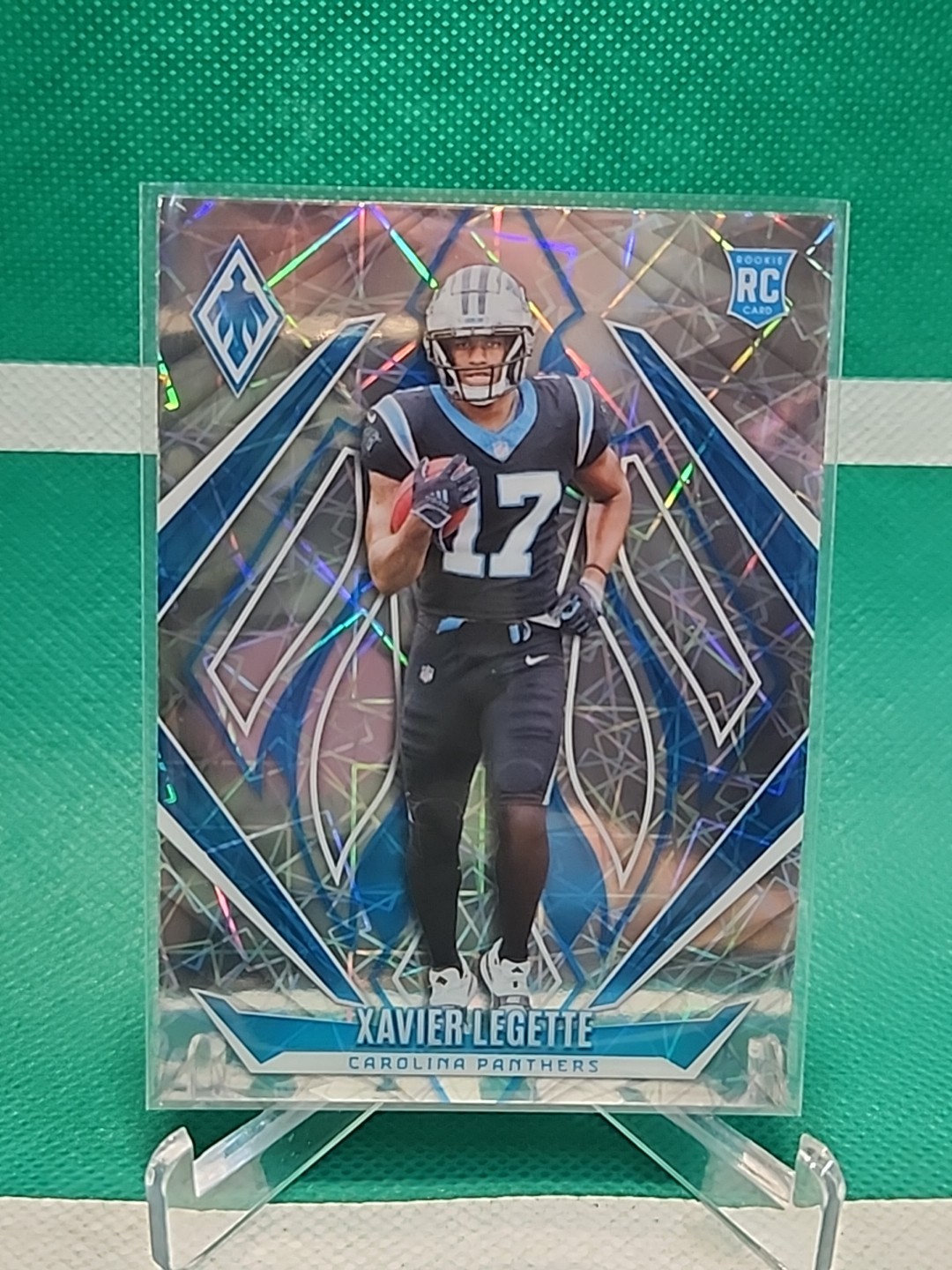 2024 Phoenix Football - Xavier Legette - Rookie Card - Laser Card - #249