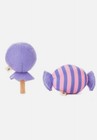 Hallmark Happy Go Luckys Small Miniature Plush - Purple Lollipop, Candy, Cupcake — photo 2