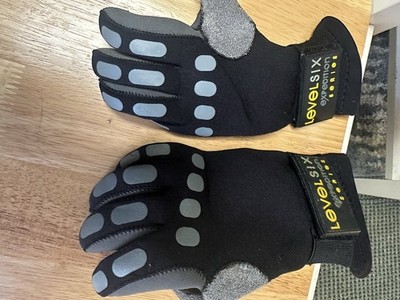Level Six Expedition Series Water Sport Gloves X-Small Neoprene Kayaking Canoe