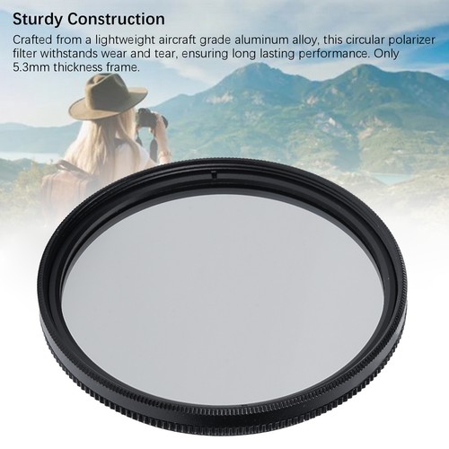 CPL Filter Circular Polarizer Filter Ultra Slim Multi Coated Optical Glass C Kit - Picture 8 of 27