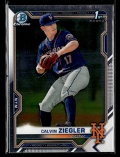 2021 Bowman Draft Calvin Ziegler #BDC-123 Chrome
