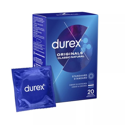Kondome Classic Natural - 20 Stück - Durex