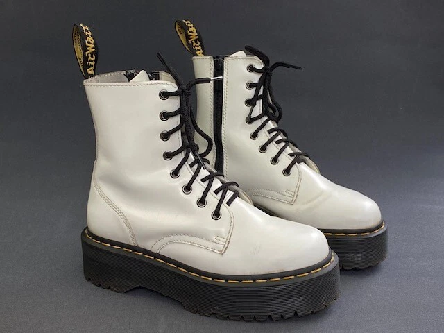 Dr martens jadon hotsell white size 7