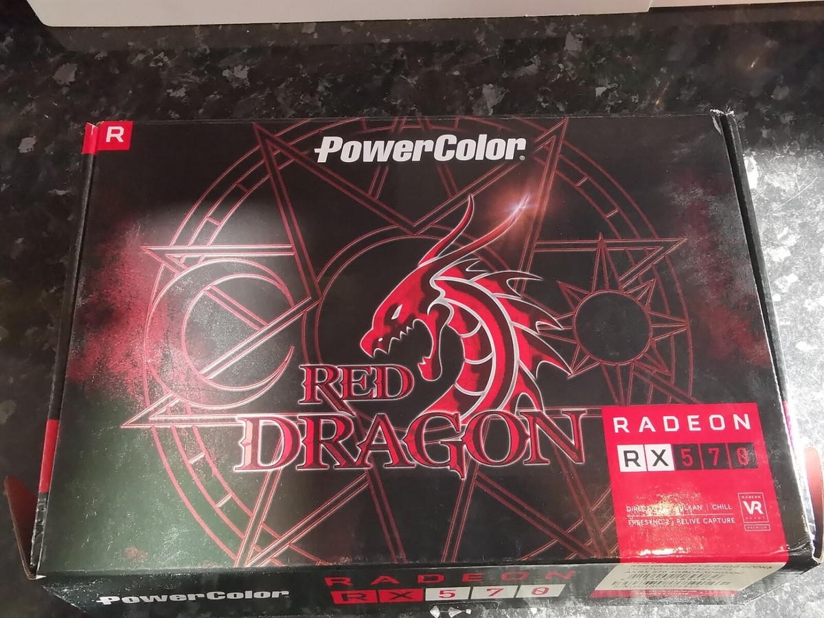 Power Color Red Dragon Radeon RX 570 | eBay UK