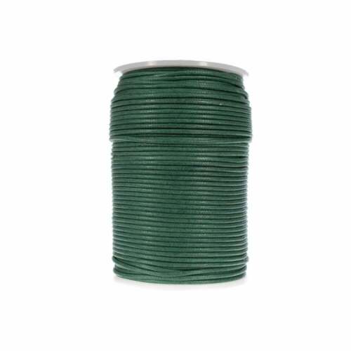 Craft County Waxed Cotton Cord - 1mm / 2mm Macramé Thread 109 Yards / 100 Meter - Picture 6 of 38