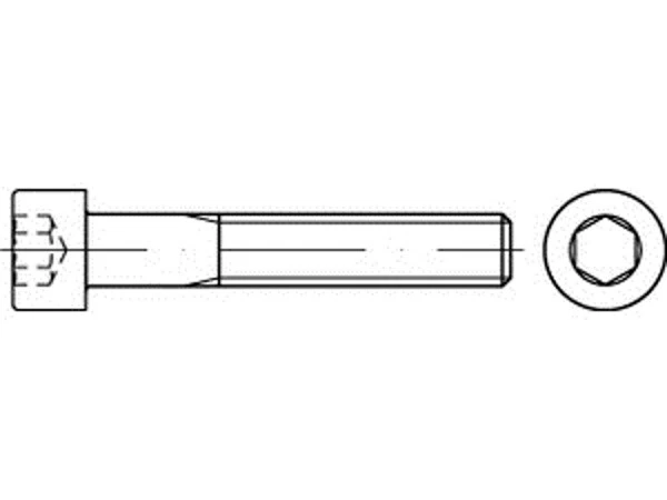 Din 912 Viti Cilindro M1,2 - M10 Brugola Acciaio Inox A2 - Immagine 4 di 4