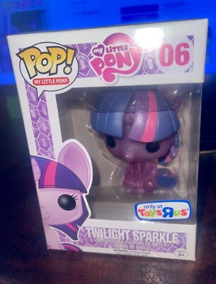 NEW Funko Pop! My Little Pony #06 Twilight Sparkle Glitter Toys R Us  Exclusive
